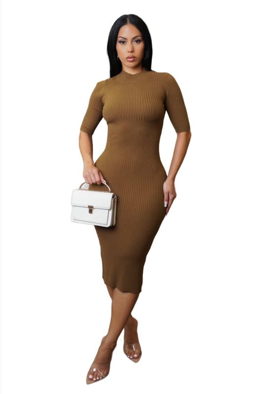 Slay Queen Allure Midi Dress - Slay Trendz Fashion Boutique