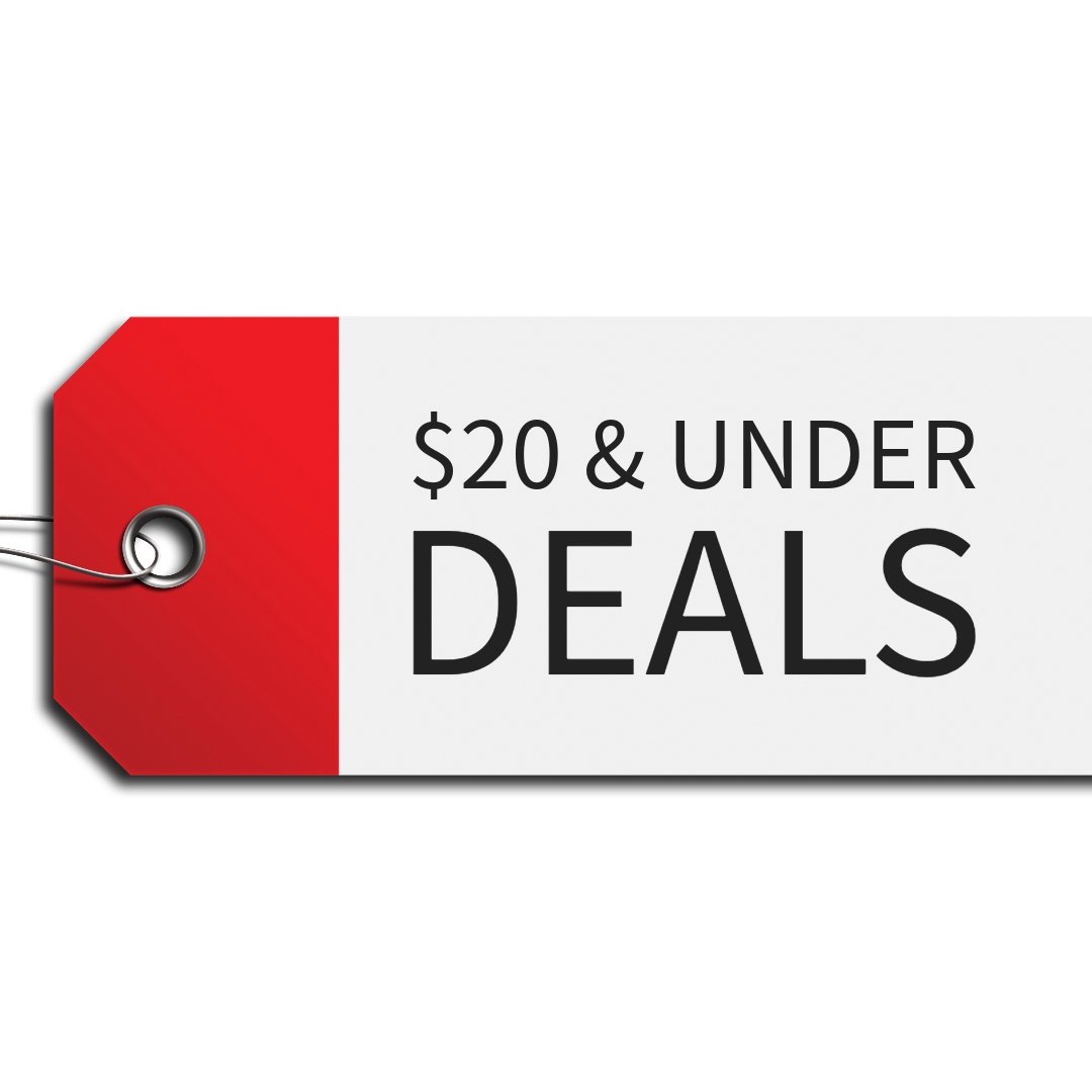 $20 & Under Deals